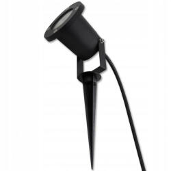 Masterled Kerti lámpa, spotlámpa, talajra szerelhető GU10, fekete, 90°, IP65, 10 cm, Masterled (LVTOPR3638)