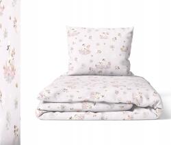  Gyerek Ágyneműhuzat 160x200 baba 100% pamut Certfikat Hattyúk Rózsa (13)