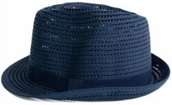 Szaleo Timmy nyári sapka trilby természetes stílusos strand városi sötétkék