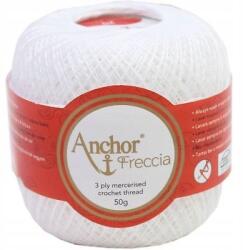 Anchor Kordonek Anchor Freccia 6 50g/175m col. 7901 fehér
