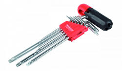  TORX készlet 9 darabos T-markolattal T10-T50