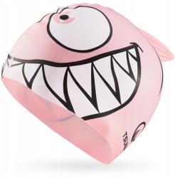 Tsunami Gyerek Úszósapka Úszáshoz Szilikon Medence Rugalmas 4FIZJO (Silikonowy czepek pływacki SCAP04)