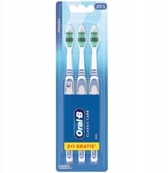 Oral-B közepes kézi fogkefe Classic Care 35 3 db (ORAL-B 1.2.3 CLASSIC CARE)