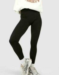 QED London Testhezálló Elasztikus Leggings Fekete Lábszármelegítő Magas Derék Qed London M