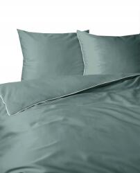 Detexpol Ágyneműhuzat 220x200cm Makoszatin Pure, luxus, Mint színes szegéllyel (makosatyna 220x200 mięta)