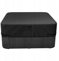 Vevor Pokrywa jacuzzi 203x203x50, 8cm Odporny Na Warunki Atmosferyczne Czarny (BLKRSYGGZFXLC7)