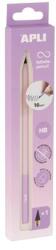 APLI Töltőceruza, HB, hatszögletű, csereheggyel, APLI Infinite , lila (19936)