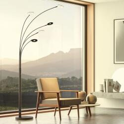 Fischer & Honsel modern állólámpa dent bézs fekete szürke fhl40402 (40402)