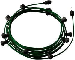 Creative-Cables Creative Cables design lámpa Kész használatra 12, 5 m-es Lumet String Light készlet 10 fekete CATE27N125CM21 (CATE27N125CM21)