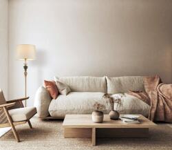 Italux klasszikus boho állólámpa moren antik bronz lazac színű itxfl-84678a-ab (FL-84678A-AB)