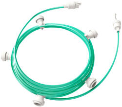 Creative-Cables Creative Cables design lámpa Kész használatra 7, 5 m-es Lumet fényfüzér készlettel, 5 fehér lámpatartóval, CATE27B075CH69 (CATE27B075CH69)