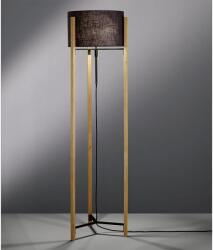 Fischer & Honsel modern állólámpa shine-wood bézs fekete szürke fhl40516 (40516)