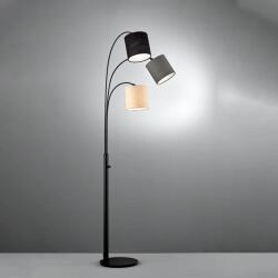 Fischer & Honsel modern állólámpa shade bézs fekete szürke fhl40360 (40360)