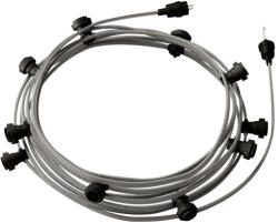 Creative-Cables Creative Cables design lámpa Kész használatra 12, 5 m-es Lumet String Light készlet 10 fekete CATE27N125CZ04 (CATE27N125CZ04)