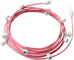 Creative-Cables Creative Cables foglalat Készre szerelt, 12, 5 m-es Lumet fényfüzér készlettel, 10 db fehér CATE27B125CM16 (CATE27B125CM16)