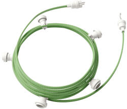 Creative-Cables Creative Cables design lámpa Kész használatra 7, 5 m-es Lumet fényfüzér készlettel, 5 fehér lámpatartóval, CATE27B075CX08 (CATE27B075CX08)