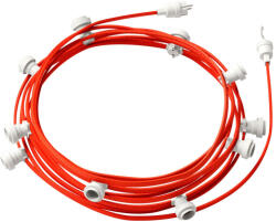 Creative-Cables Creative Cables foglalat Készre szerelt, 12, 5 m-es Lumet fényfüzér készlettel, 10 db fehér CATE27B125CF15 (CATE27B125CF15)