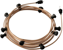Creative-Cables Creative Cables design lámpa Kész használatra 12, 5 m-es Lumet String Light készlet 10 fekete CATE27N125CM27 (CATE27N125CM27)