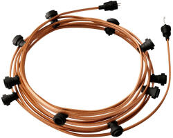Creative-Cables Creative Cables design lámpa Kész használatra 12, 5 m-es Lumet String Light készlet 10 fekete CATE27N125CM22 (CATE27N125CM22)