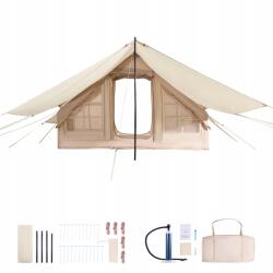  SucceBuy Felfújható Pumpás Sátor 3x2x2M 3-5 személyes Oxford Szövet (KJZP)