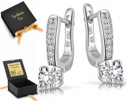 ZŁOCISTO Ezüst fülbevaló angol kapcsos 925