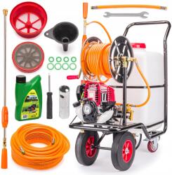 Powermat Belsőégésű Szórófej Talicska 60L 28m Gyümölcstermesztő 4-ÜTEMŰ Olaj (Powermat PM-OPS-60K / PM1002)