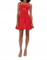 Mohito Piros Ruha Mini Vállpántokkal, Sima Mohito 34
