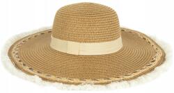 Szaleo Visso női strand sapka nagy karimájú nyári stílusos sötét bézs (cz23109v1-1)