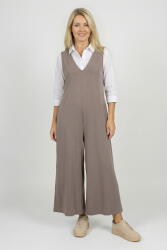 Shopika Salopeta casual-chic cu croi lejer, fango Talie unica