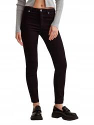 House Fekete Pamut Farmer Nadrág Skinny Fit Fazon Közepes Derékmagasság House 32