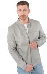 Mauritius Geaca de Piele Barbati Mauritius Gri Argintiu MMOrlando - readytowear - 1 199,00 RON