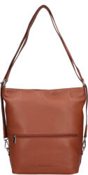 Sendi DESIGN Geantă/rucsac din piele pentru femei SendiDesign Jena - coniac