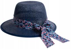 Szaleo Santo Amaro női sapka áttört könnyű natúr nyári sötétkék (cz24137v1-6)