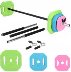 4FIZJO Bitumenes Súlyzó Griff Összecsukható Edző Szett 2, 5-24 kg (Sztanga do ćwiczeń z obciążeniem bitumicznym)