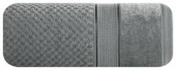Eurofirany Jessi törölköző 50x90 acél frottír 500g/m2 dombornyomott kockás textúrával (370846)