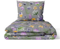 Posciel-Hurt Ágyneműhuzat kéregből 160x200 2x70x80 Pamut Termék Lengyel Fehér Mezei (23)