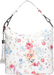 Italia Női bőr kézitáska Italia Silla - virágos