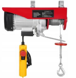  Elektromos kötélcsörlő 950W Teherbírás 800KG Vezetékes távvezérlés (DDGSSHLYX)
