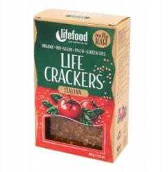 Lifefood Life Crackers Olasz Bio, 90 g (8595657100132)