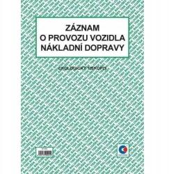  Tehergépjárművek üzemeltetési nyilvántartása A4, ET210 (ET210)