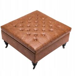 Vevor Puff Lábtartó 80x79, 5x47CM Otomana Bőr Nappali Tárolóval (PGJDFXWSJFBS9F)