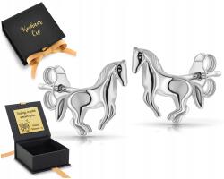 ZŁOCISTO Fülbevaló Ezüst Lovak Csavarok Lányoknak Nőknek 925