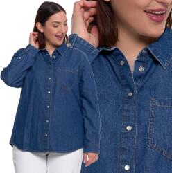 Moraj Női pamut farmer ing Denim stílus Klasszikus Kényelmes Moraj S (OKD5500-001)