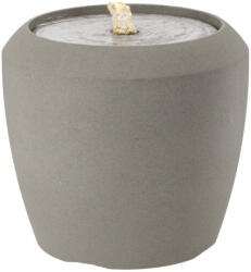 Garden line Kerti Műanyag LED Szökőkút 33, 6×33, 6×30, 5 cm Szürke (FON5474)