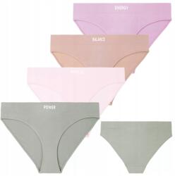 Moraj 4x Bugyi Női Klasszikus Bugyi Sima Kényelmes Rugalmas 4-PAK Moraj XL (BCL600-019)