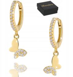 Bsrebra Arany Fülbevaló Ezüst Minta 925 Lógó Ezüst Kerekek Angol kapcsos