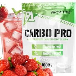 ProActive Carbo Pro Ásványi anyagok Szénhidrát energia por ProActive Eper 1kg (5902444717115)
