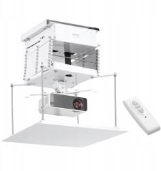 VEVOR Motoros projektoremelő, elektromos projektoremelő, állítható magasságú, 145 cm (DDTYYSJJ15M0)