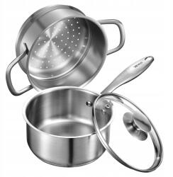 VEVOR 1, 42L-es serpenyő rozsdamentes acél főzőpárolóval a konyhába (BXGJG15QTDZL)