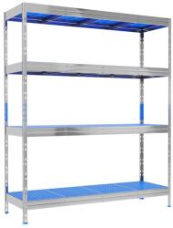 AR Shelving Alumínium gasztro polc 180x148x50cm, 4db műanyag polclap